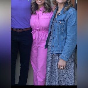 Target pink jumpsuit